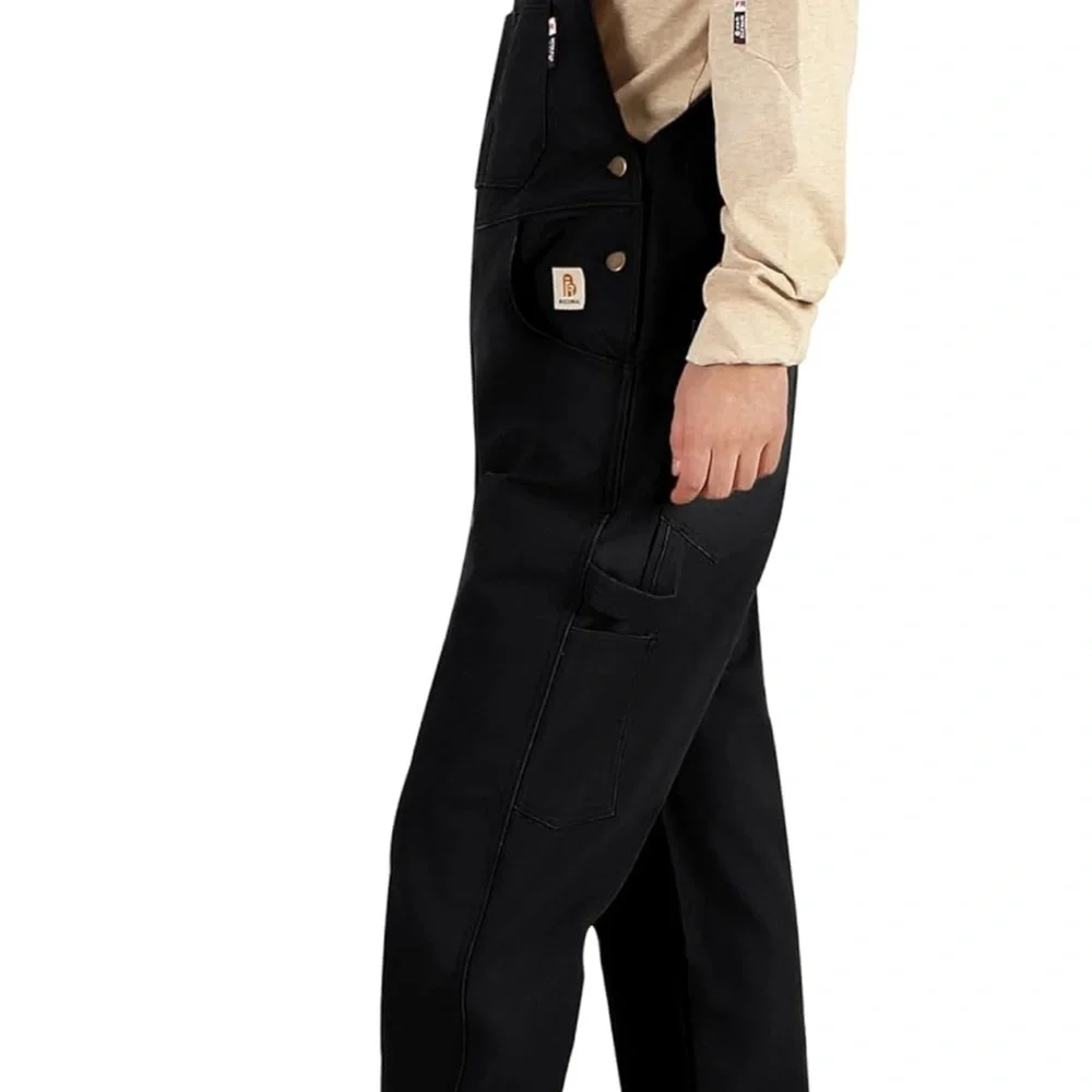 NEW BOCOMAL Men's FR Bib Overall Duck Canvas Fire Resistant/Flame Resistant